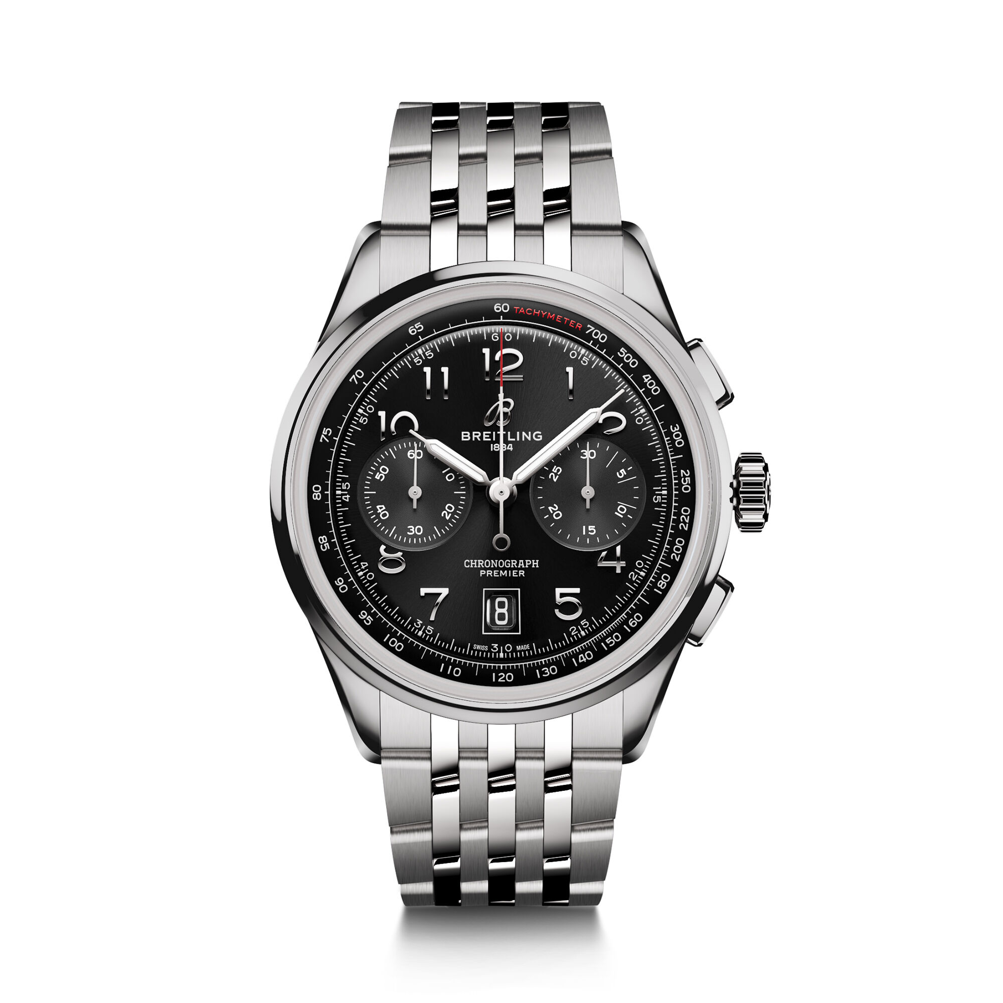 Premier B01 Automatic Chronograph 42 mm Stainless Steel Breitling